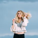 blonde, woman, model